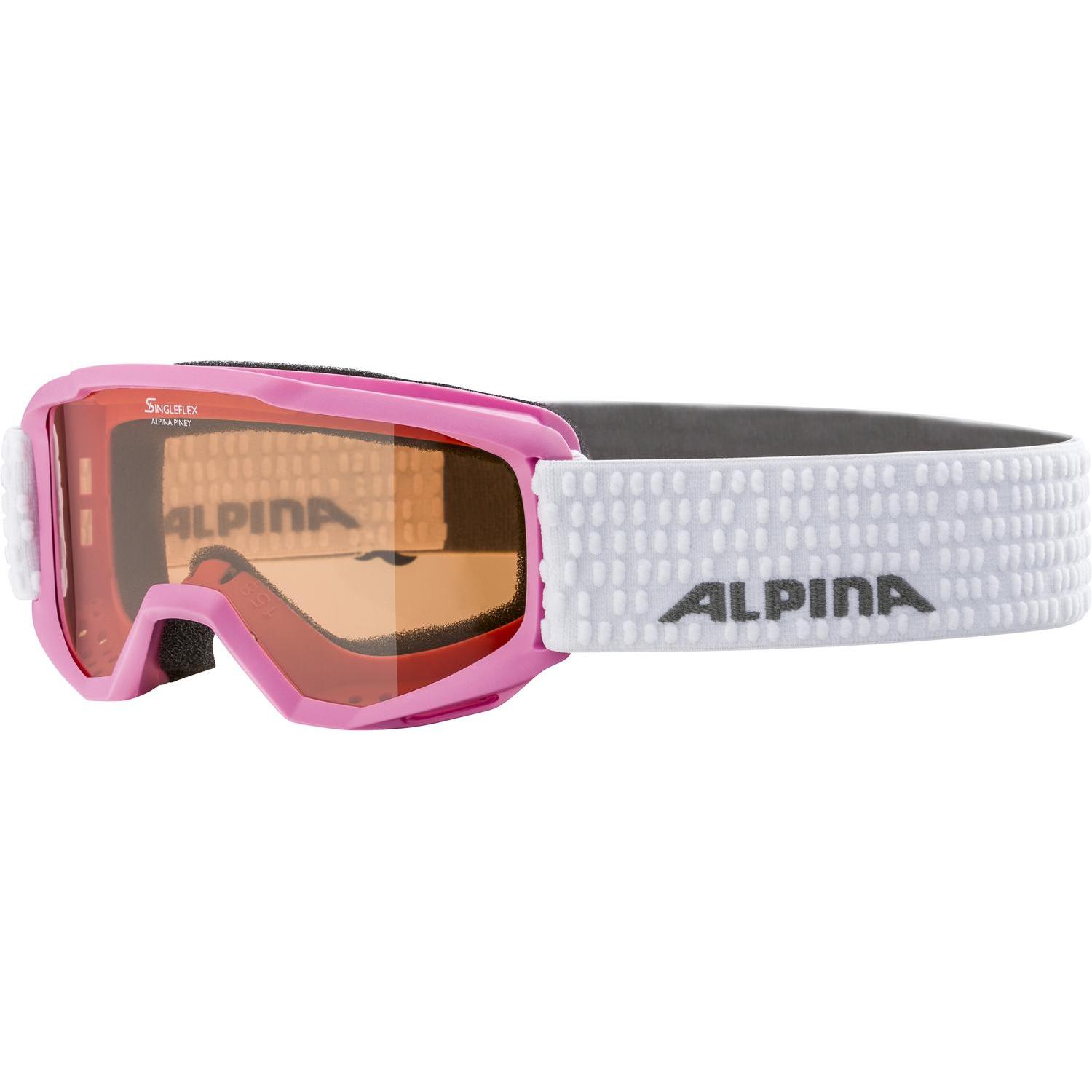Очки горнолыжные ALPINA Piney Rose/White Sh S2