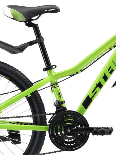 Велосипед Stark Rocket 24.2 D 2019 Зеленый/Черный