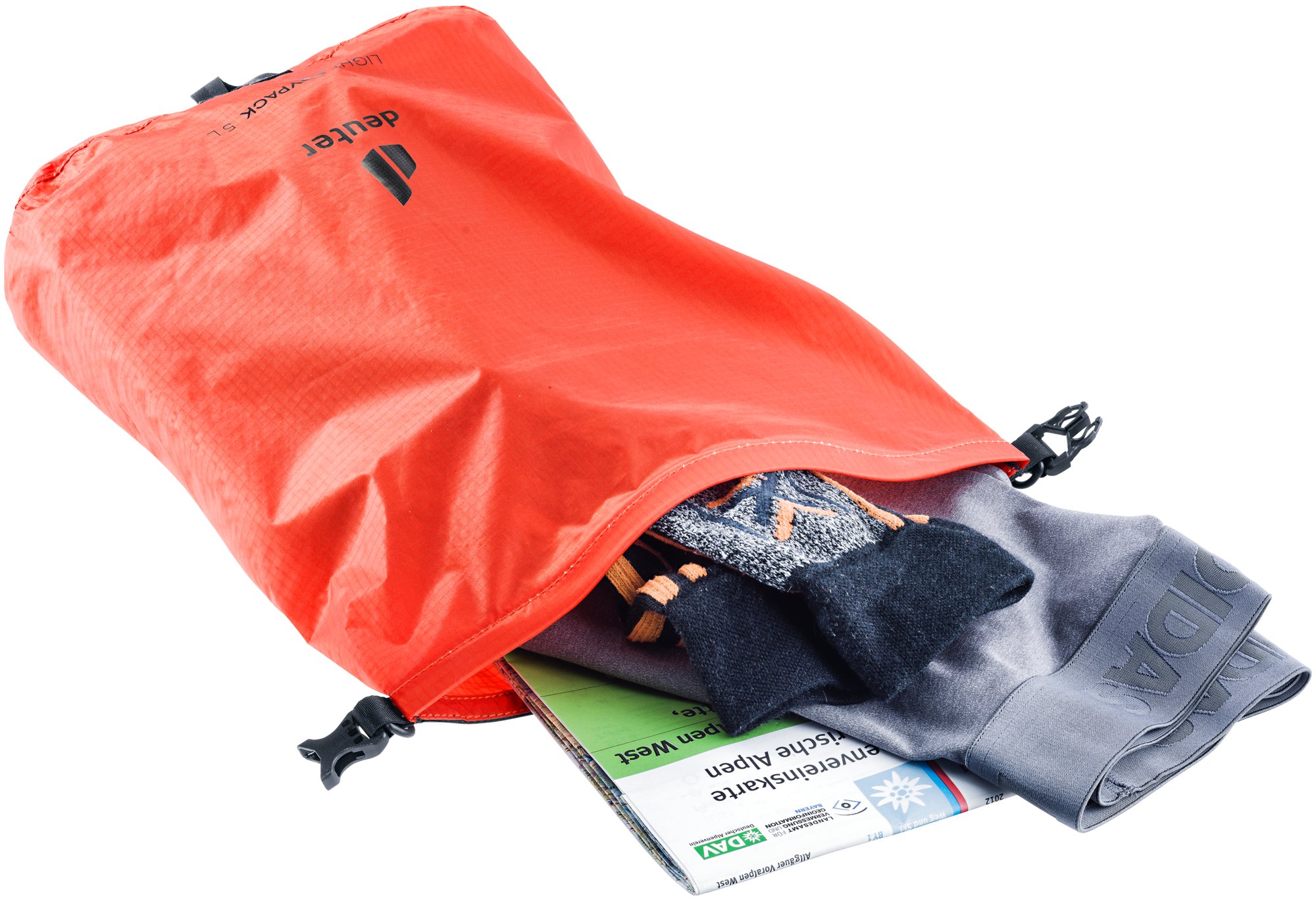 Гермомешок Deuter Light Drypack 5 Papaya