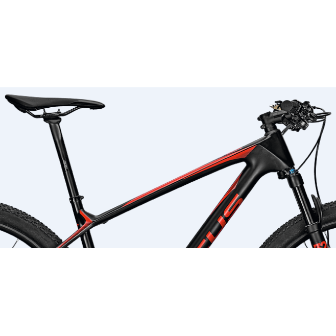 Велосипед Focus RAVEN MAX PRO 2018 carbon/redm