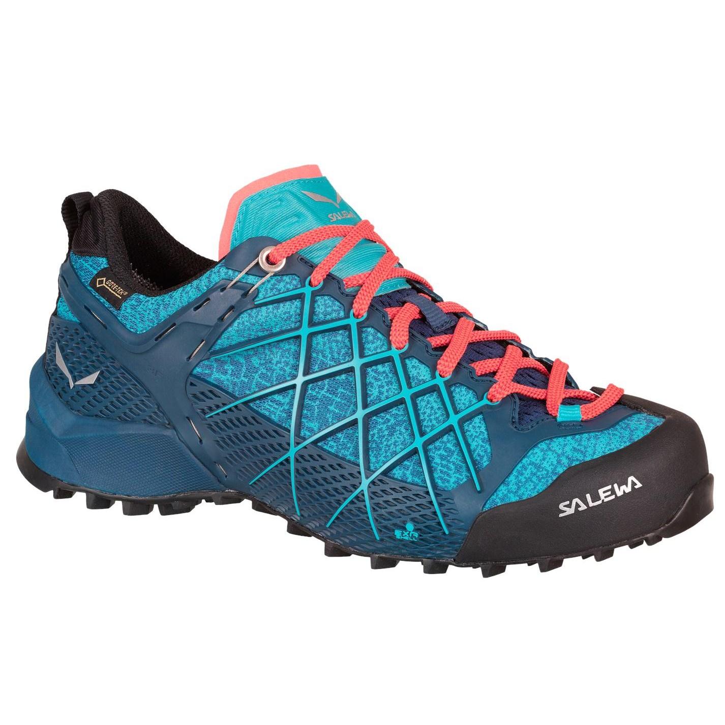 

Ботинки Для Хайкинга (Низкие) Salewa 2018 Ws Wildfire Gtx Poseidon/capri