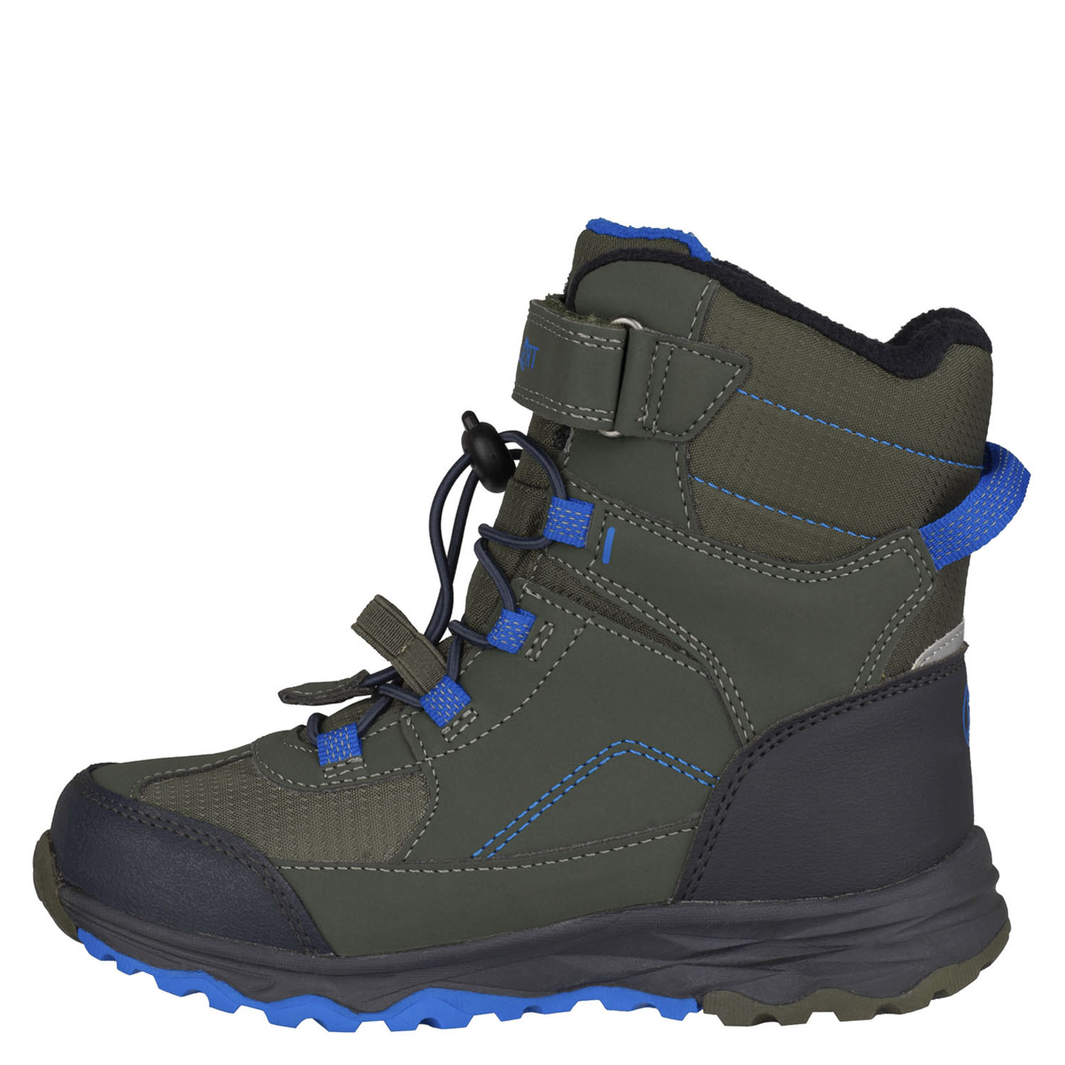 Ботинки детские Trollkids Kids Hafjell Winter Boots XT Ivy/Electric Blue/Black