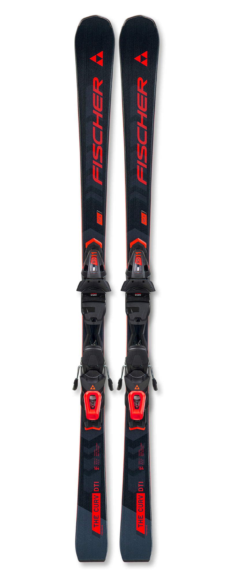 Горные лыжи с креплениями FISCHER THE CURV DTI + RS11