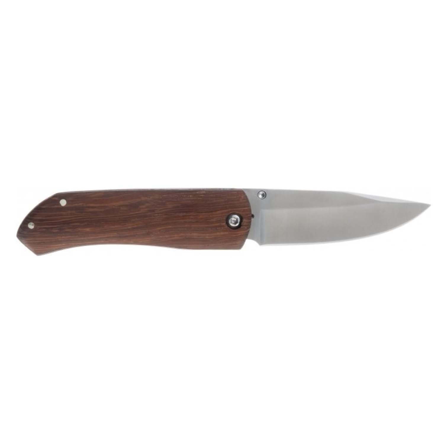 Нож Stinger Knives 77 мм рукоять древесина венге Коричневый