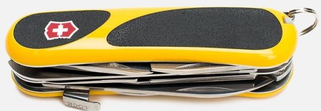 Нож Victorinox EvoGrip S18 (2.4913.SC8) 85мм 15функций желтый/черный карт.коробка желтый/черный
