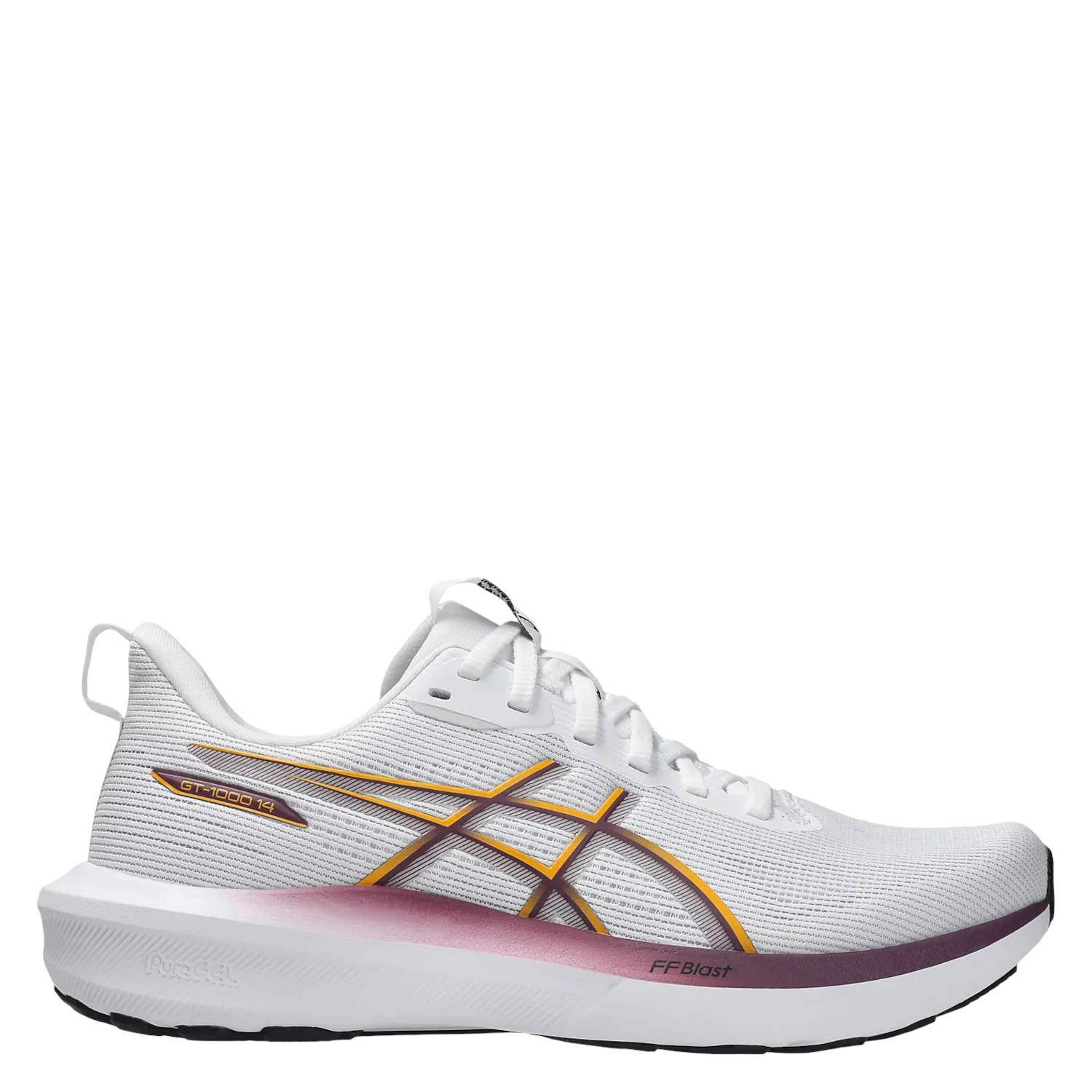 アシックス　白　XL タグ付き Кроссовки женские Asics Gt-1000 14 White/Yamabuki – купить по цене