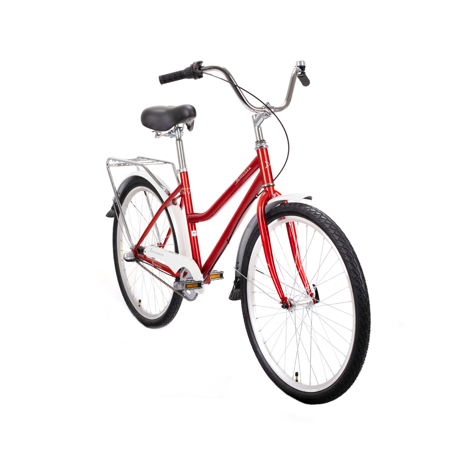 Велосипед Forward Barcelona 26 3.0 2021 красный