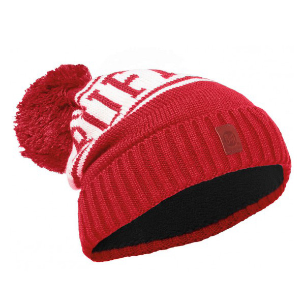 Шапка Buff Junior Knitted & Polar Hat Buff Shiko Red-Red-Standard