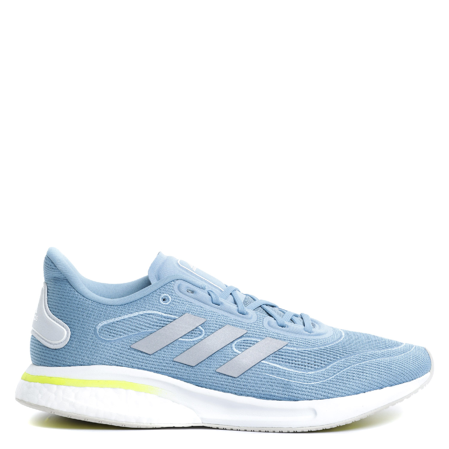 Кроссовки Adidas Supernova W Haz Blue/Hal Blue/Acid Yellow