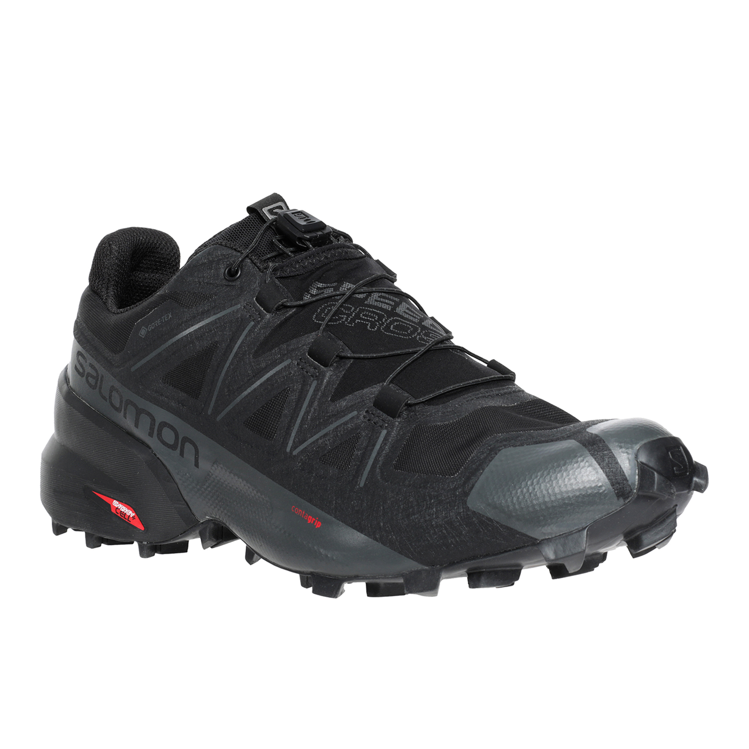 Беговые кроссовки SALOMON Speedcross 5 Gtx Black/Black/Phanto