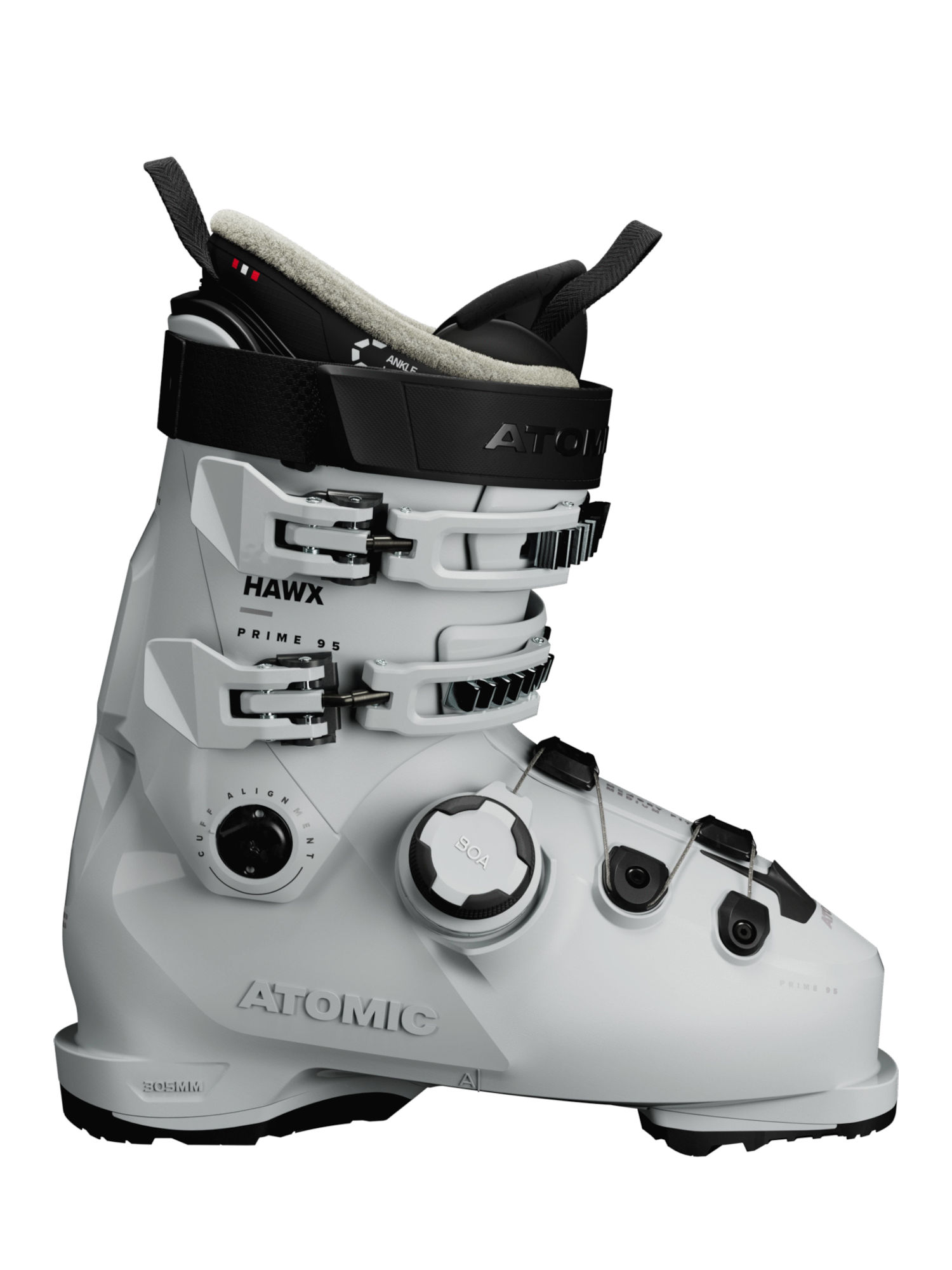 Горнолыжные Ботинки Женские Atomic Hawx Prime 95 Boa Black/Grey