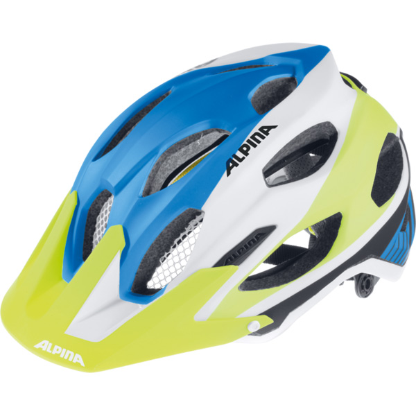 Летний Шлем Alpina 2017 Carapax Deepblue-Yellow