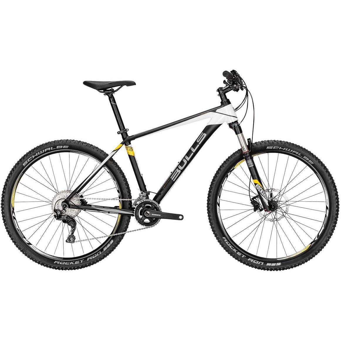 Велосипед Bulls Copperhead 3 S 27,5 2016 black matt/white / Черно-белый