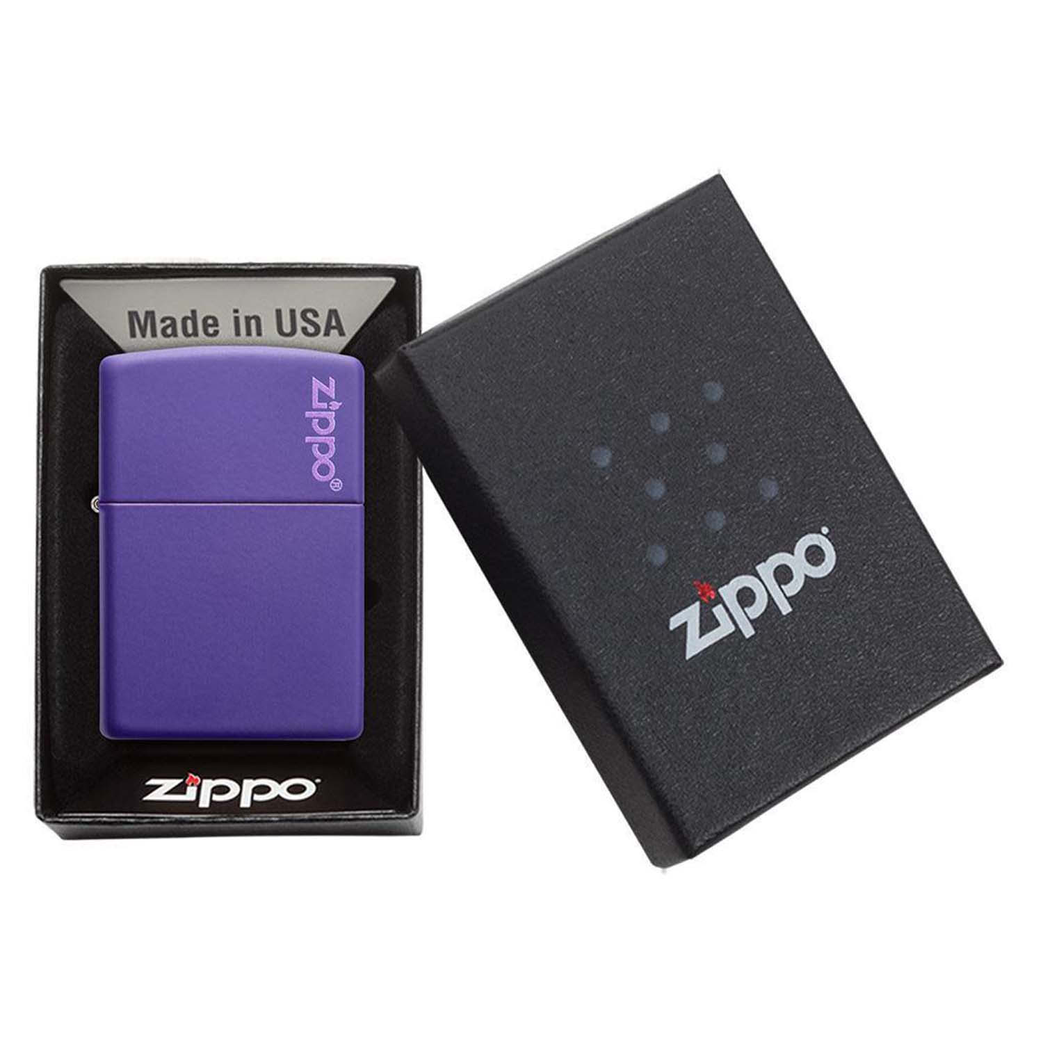 Зажигалка Zippo Classic Фиолетовый Матовывй