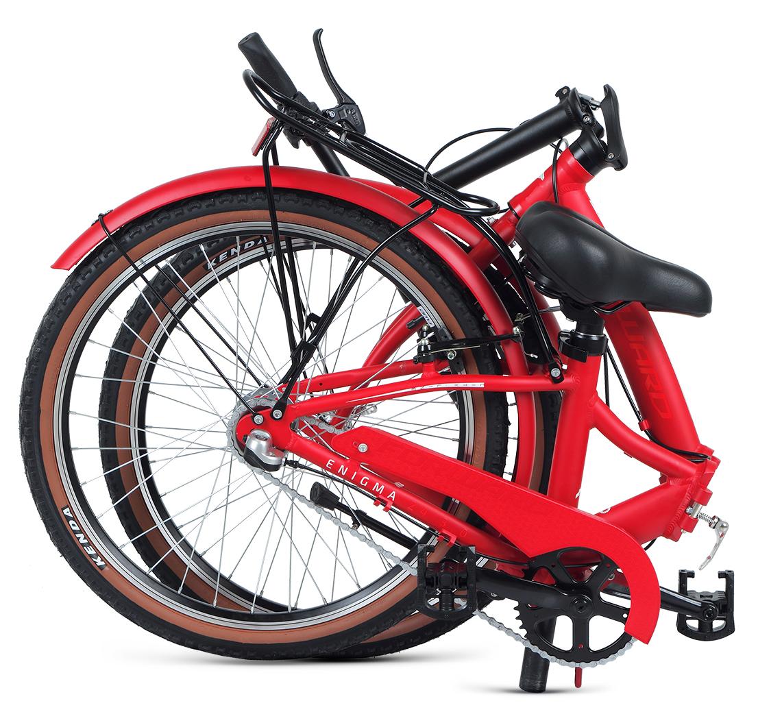 Велосипед Forward Enigma 24 3.0 2021 Красный Матовый/Белый