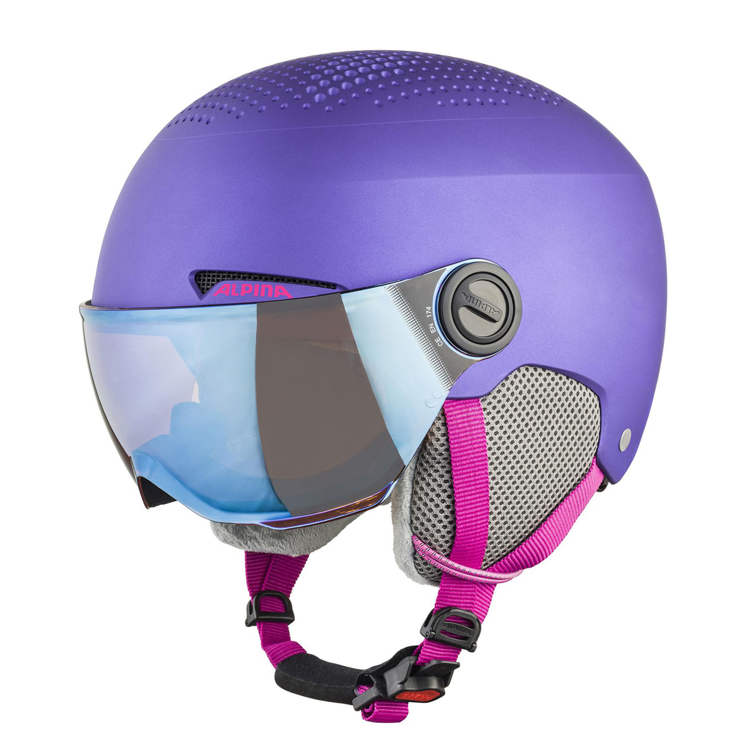 ALPINA Zupo Visor Q-LITE ピンク スキー　ヘルメット ALPINA ZUPO VISOR Q-LITE ヘルメット ALPINA Zupo Visor Q-LITE