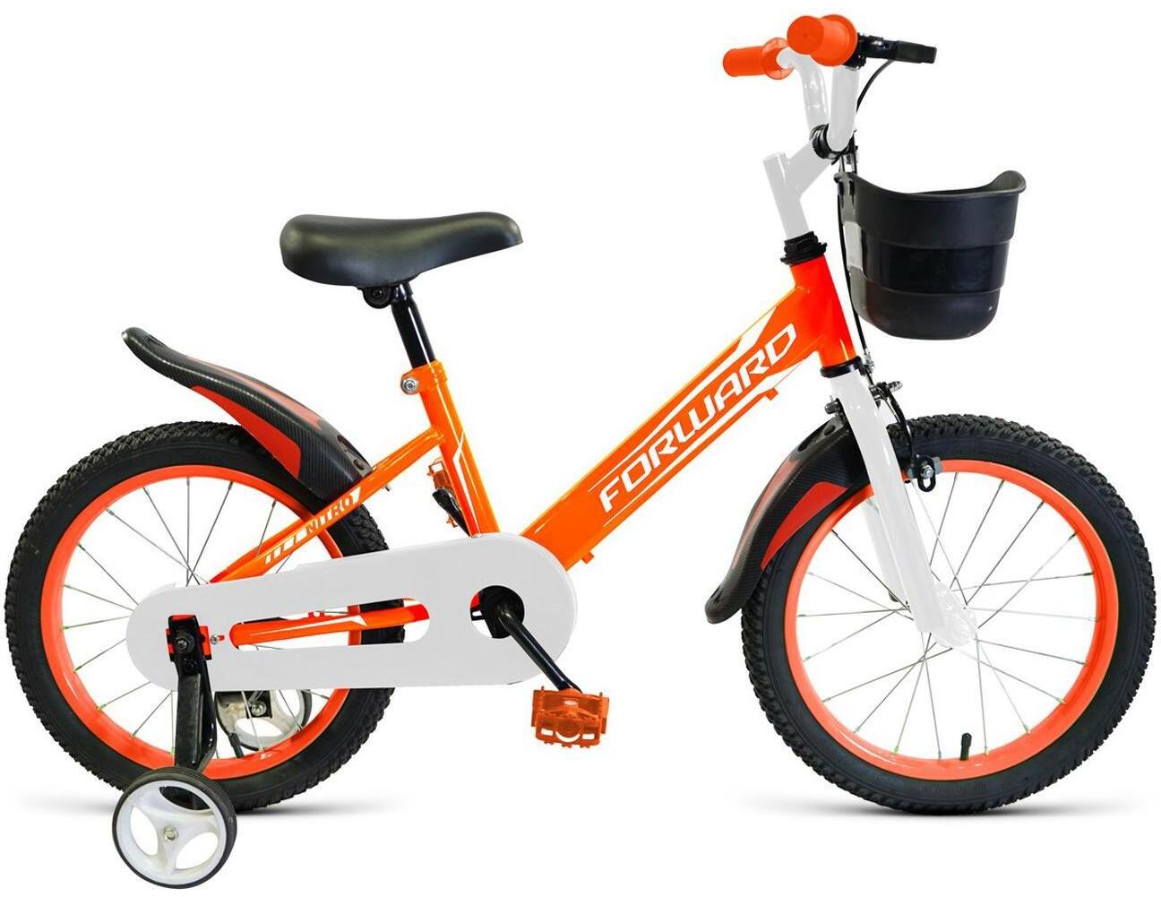 Велосипед Forward Nitro 18 2019 Оранжевый/Белый