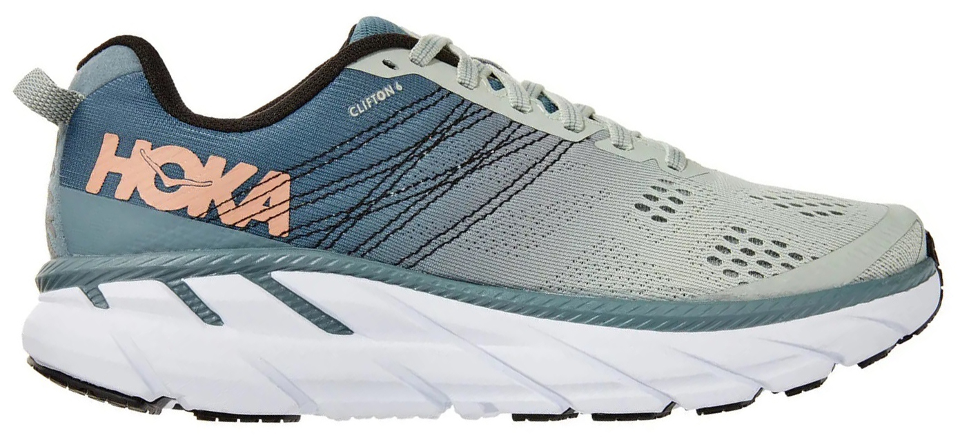 Кроссовки Hoka W Clifton 6 Lead/Sea foam