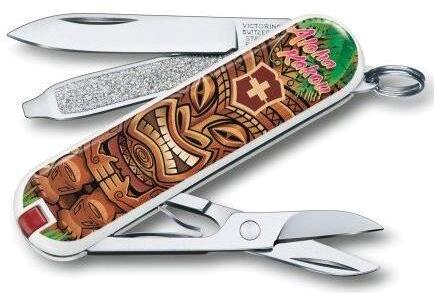 Нож Victorinox Classic Aloha Kakou (0.6223.L1809) 58мм 7функций