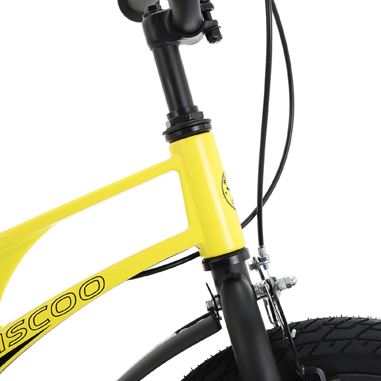 Велосипед MAXISCOO Air Standart Plus 2023 Желтый