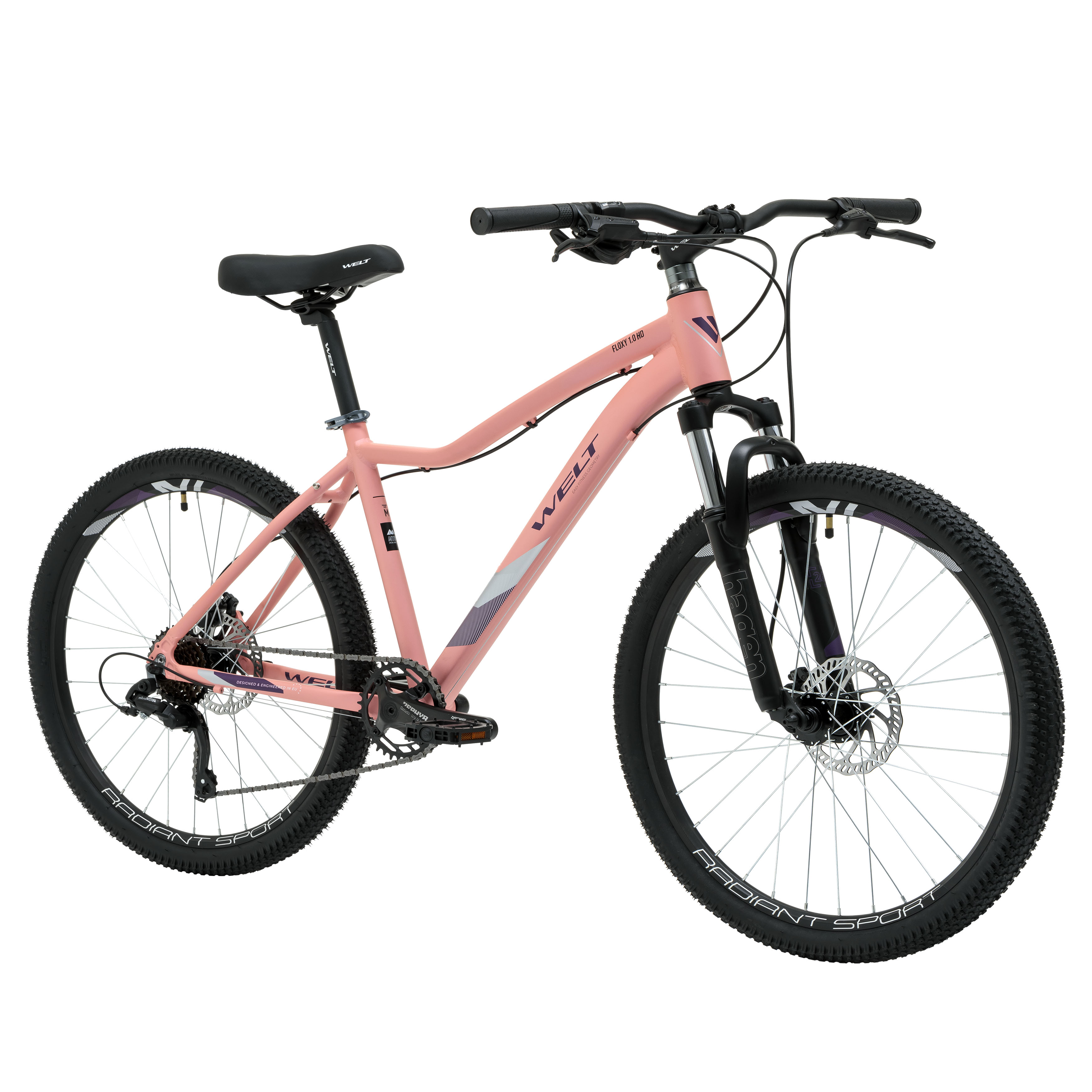 Велосипед Welt Floxy 1.0 HD 26 2024 Coral Almond