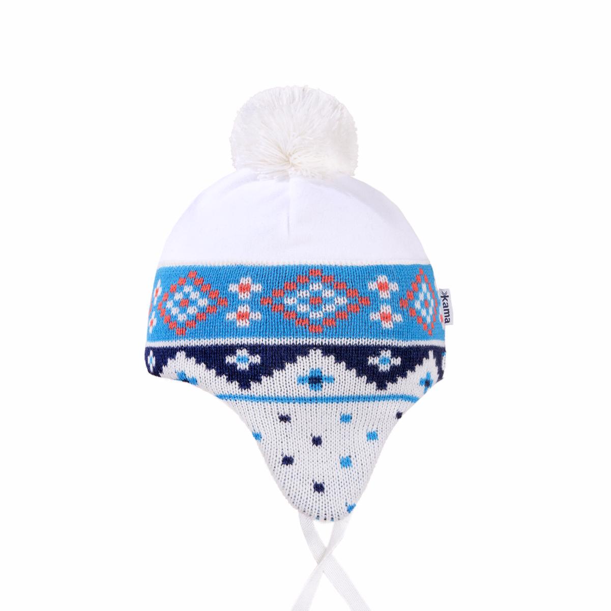 Шапка Kama 2017-18 B72 Off White