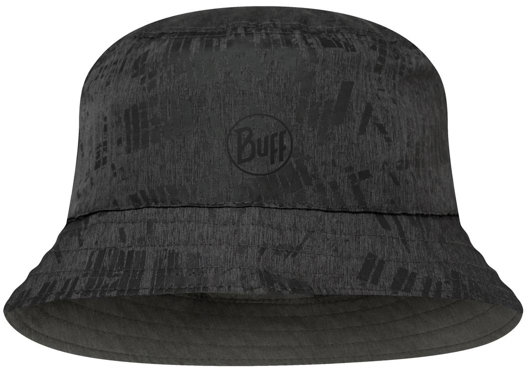 Панама Buff Travel Bucket Hat Gline Black-Grey
