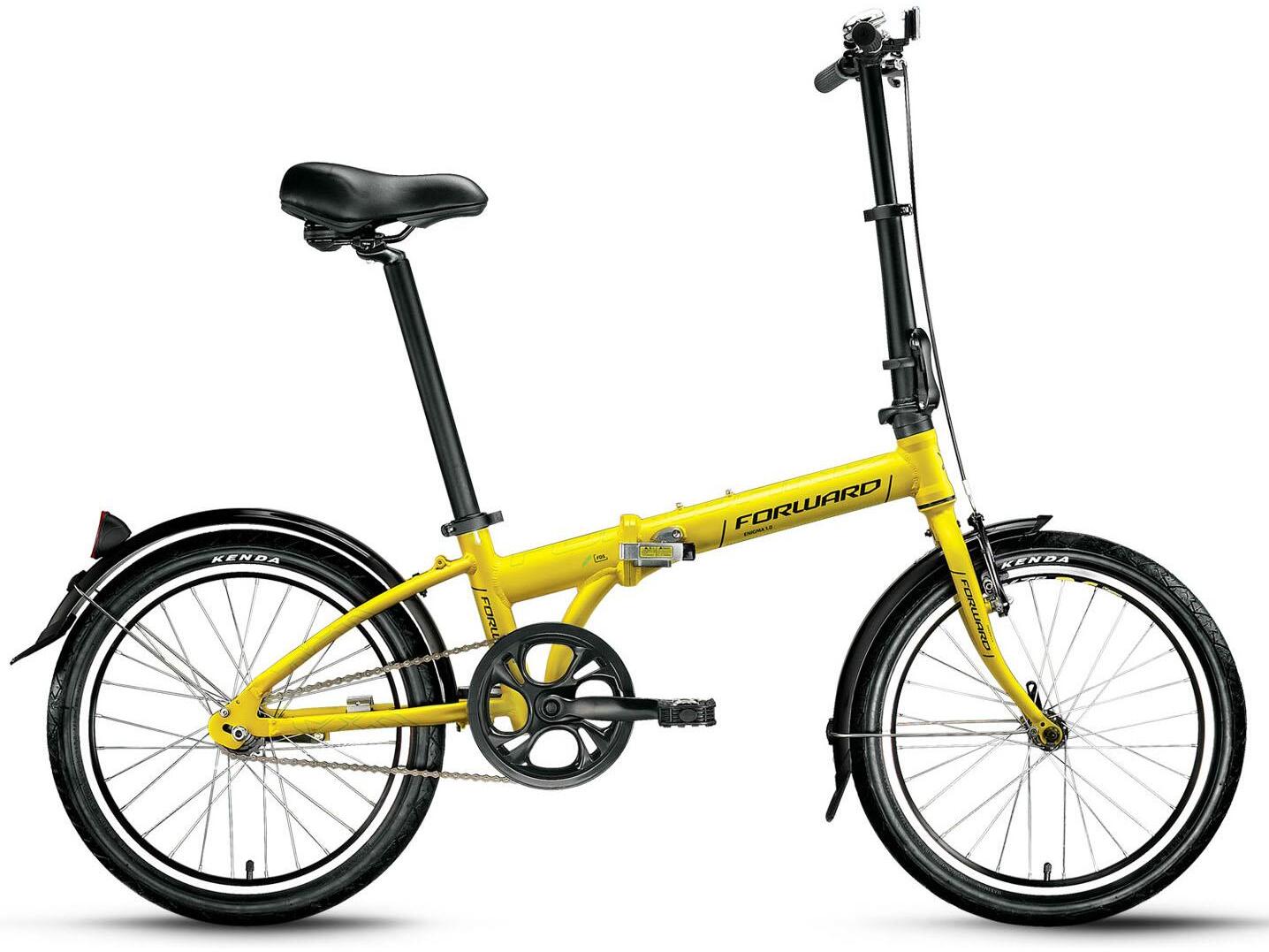 Велосипед Forward Enigma 20 1.0 2019 Желтый мат.