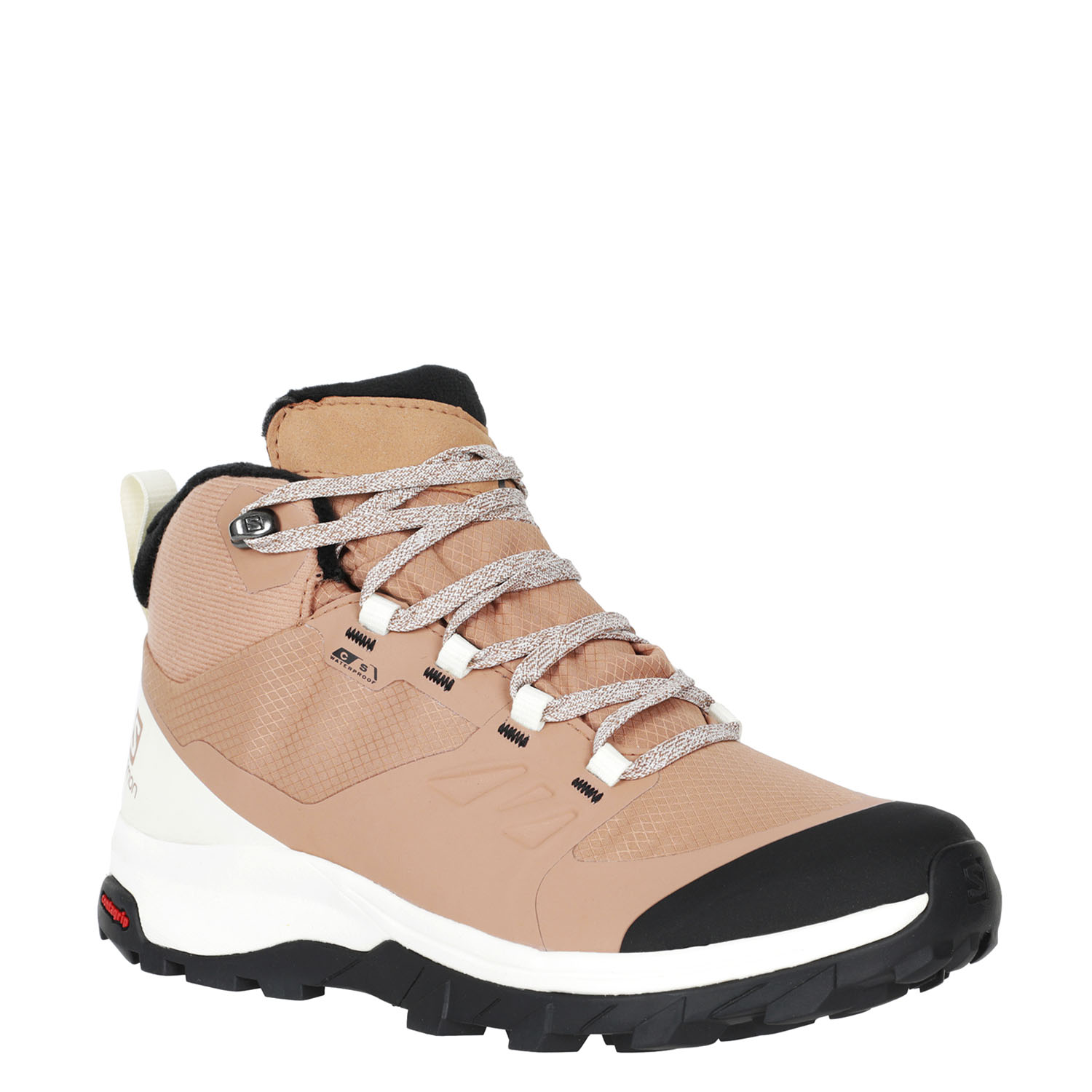 Треккинговые ботинки SALOMON Outsnap Cswp W Mocha Mousse/Vani