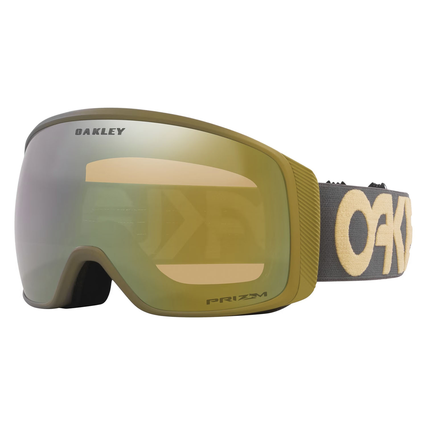 Очки горнолыжные Oakley Flight Tracker L B1B Forged Iron Curry/Prizm Sage Gold Iridium