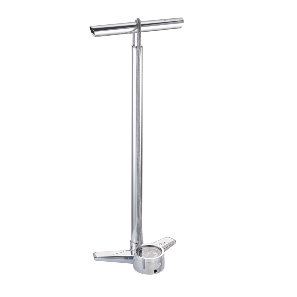 Насос Напольный Bbb Airblaster Polished Silver High Pressure Floorpump