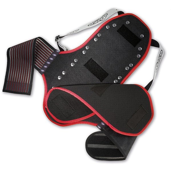 Защита спины NIDECKER Back Support With Body Belt (&lt; mt. 1,75) White/Red