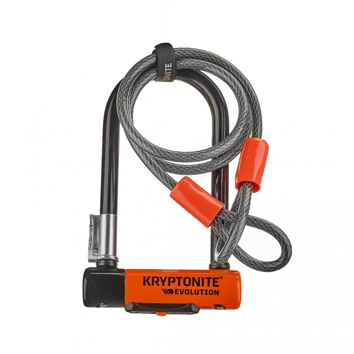 

Замок Велосипедный Kryptonite U-Locks Evolution Mini-7 W/ Flex Cable & Flexframe Bracket