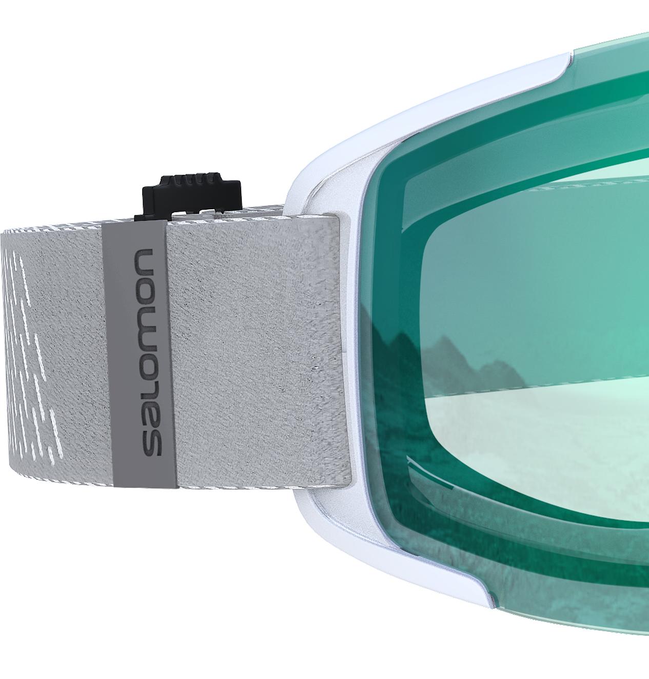 Очки горнолыжные SALOMON 2020-21 Xview Photo White/AW Blue