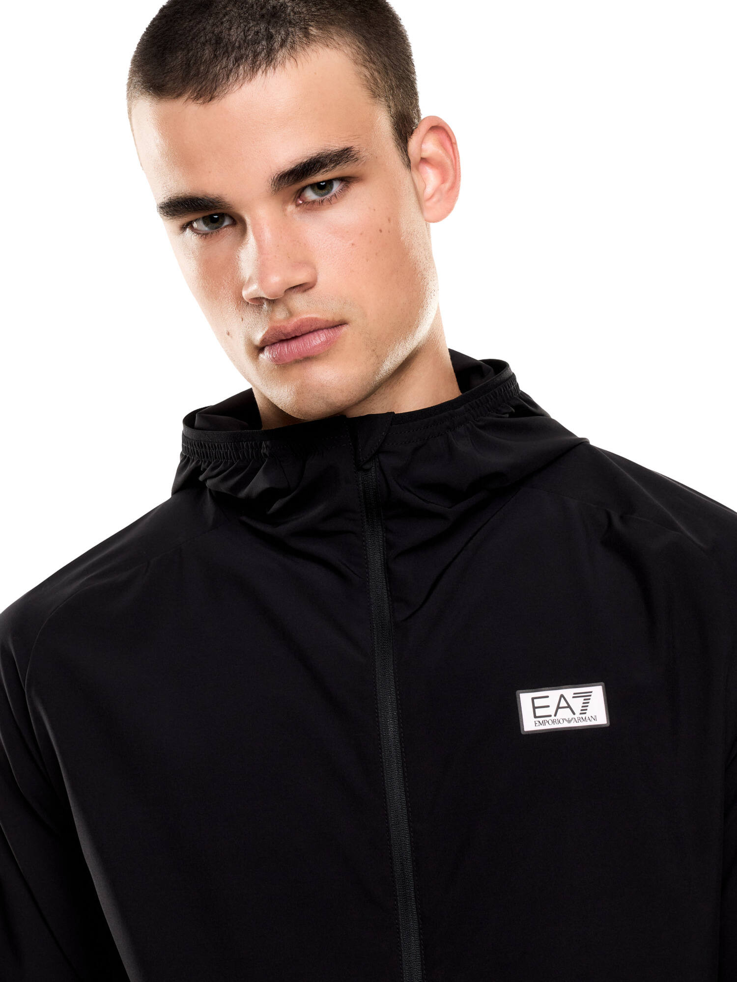 EA7 EMPORIO ARMANI VENTUS7 ジャケット Куртка мужская EA7 Emporio Armani Ventus 7 Hoodie Fz Pl Black