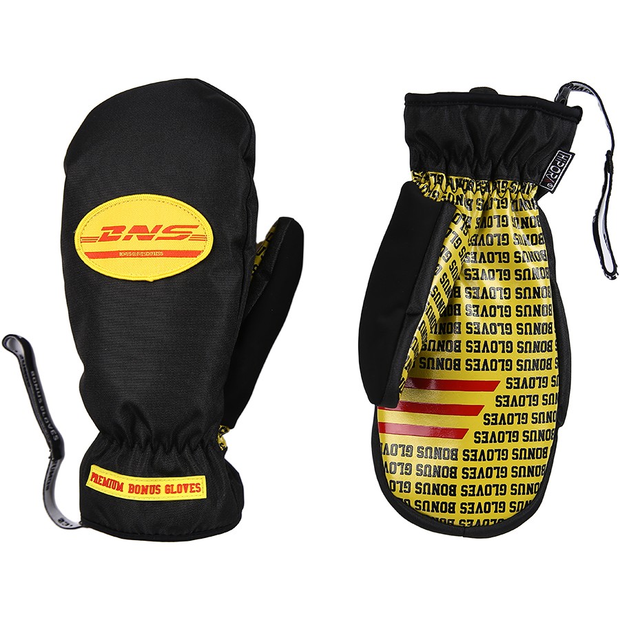 

Варежки Bonus Gloves 2017-18 Fame Черный/желтый