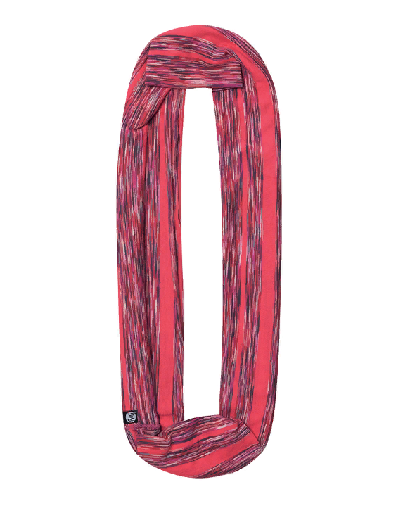 Шарф Buff Cotton Infinity Wild Pink Stripes