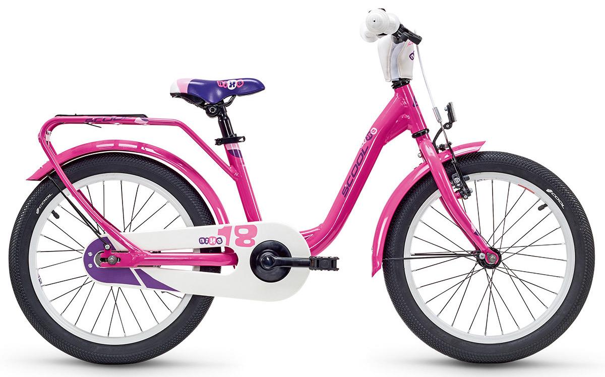 Велосипед Scool niXe Alloy 18 2018 pink
