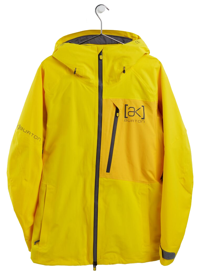 Куртка сноубордическая BURTON 2020-21 Ak Gore-Tex Cyclic Cyber Yellow/Spectra Yellow