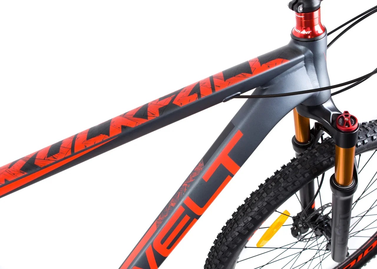 Велосипед Welt Rockfall 2.0 27 2019 matt grey/red