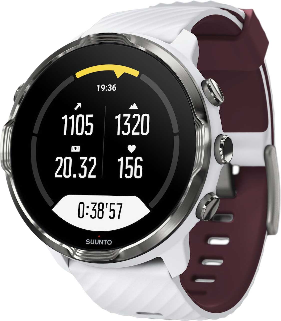 SUUNTO 7 WHITE BURGUNDY