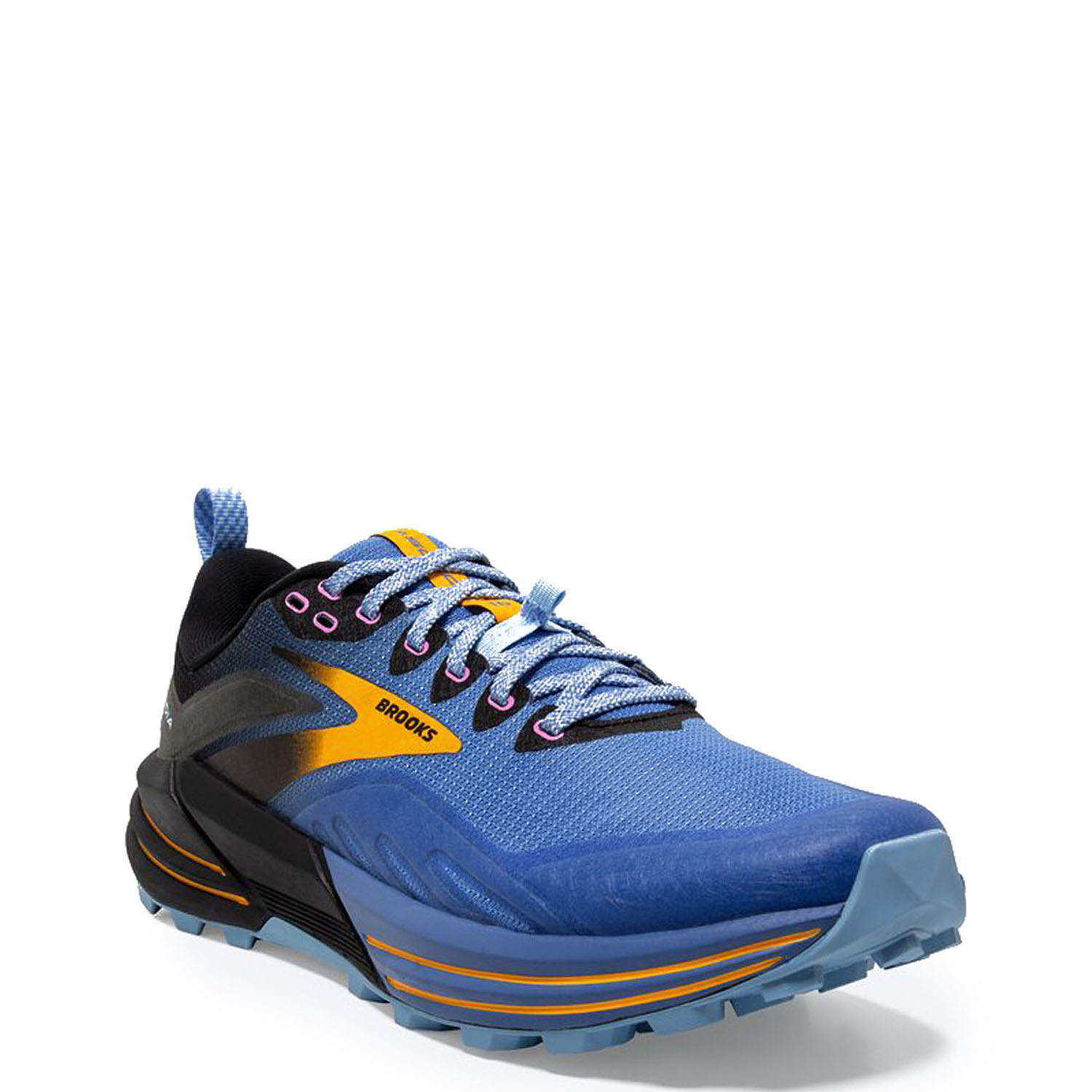 Кроссовки BROOKS Cascadia 16 Blue/Black/Yellow