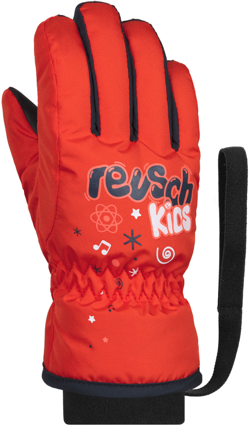 Перчатки REUSCH Kids Fire Red/Dress Blue/White