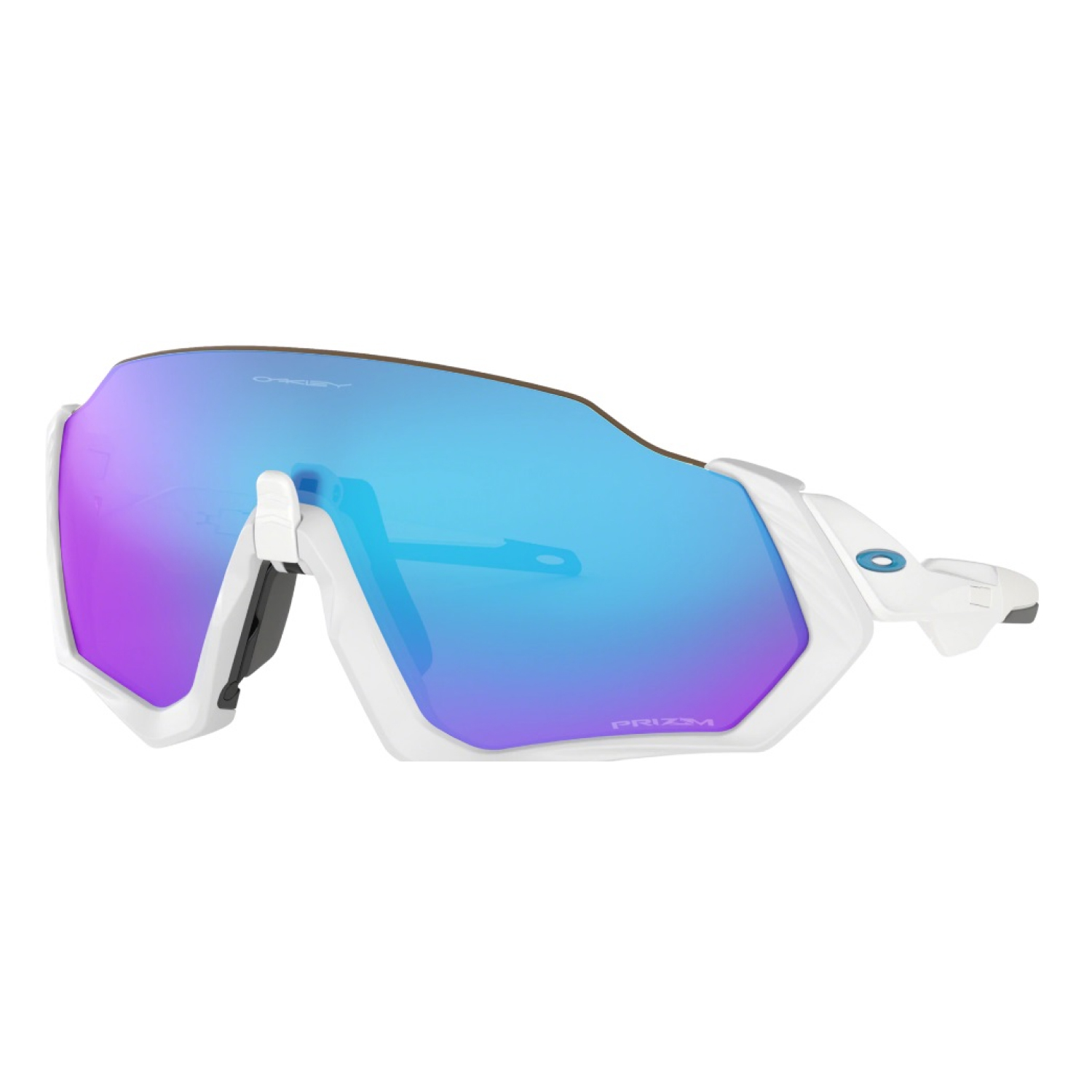 Очки солнцезащитные Oakley Flight Jacket Matte White/Prizm Sapphire