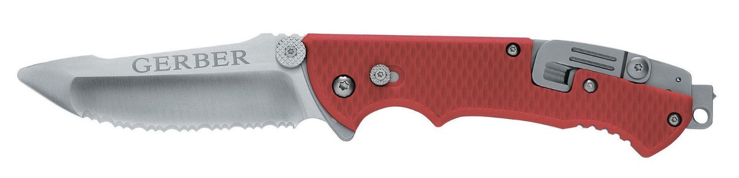 

Мультиинструмент Gerber Tactical Hinderer Rescue - Serrated, Sheath - Box