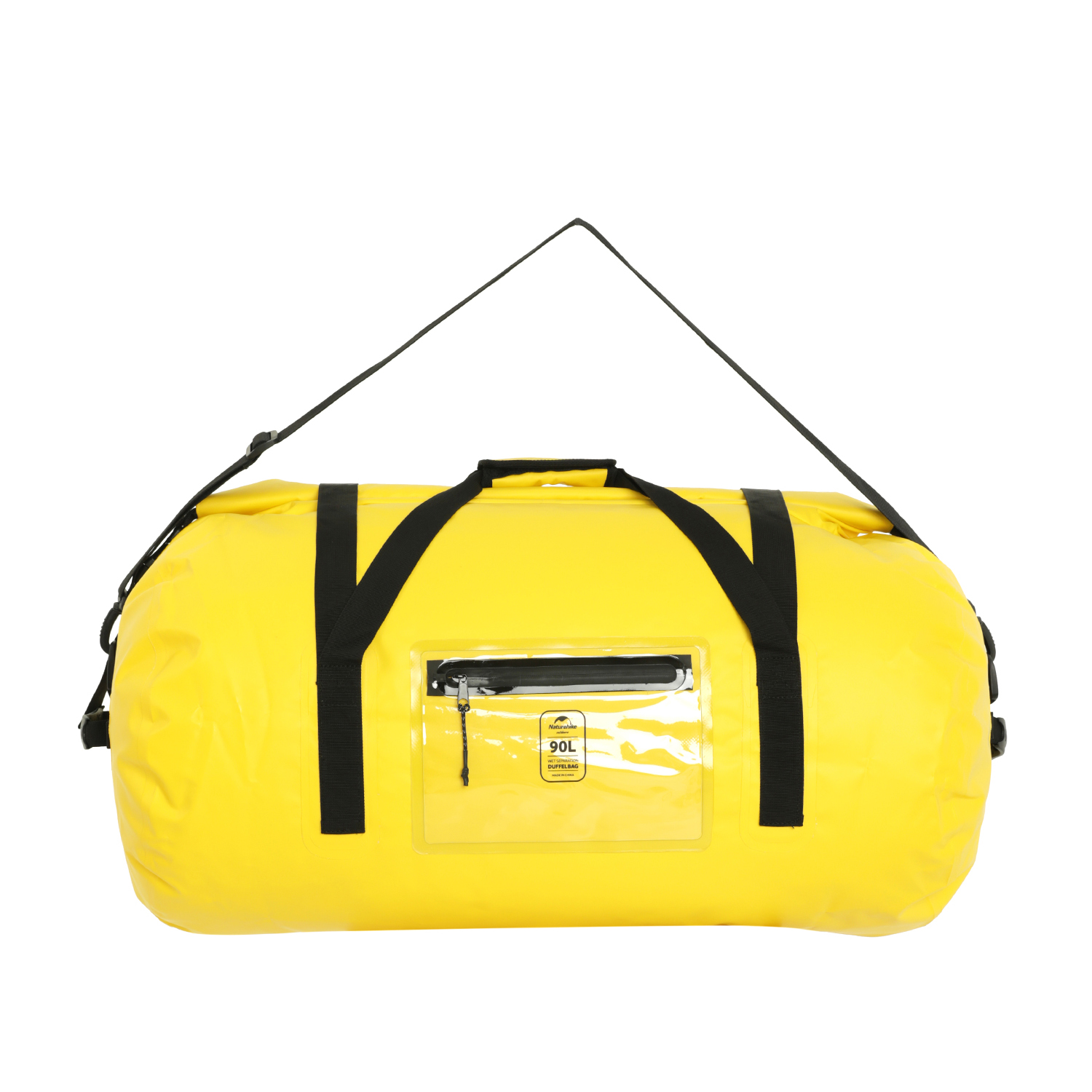 Гермобаул Naturehike Wet and dry waterproof duffel bag 90L Yellow