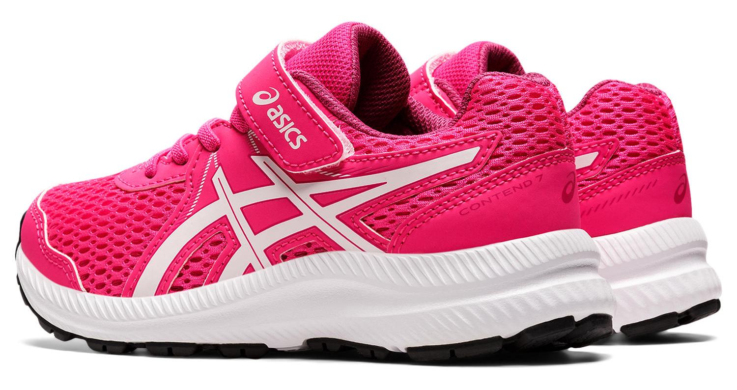 Кроссовки детские Asics Contend 7 Ps 700 Pink Glo/White