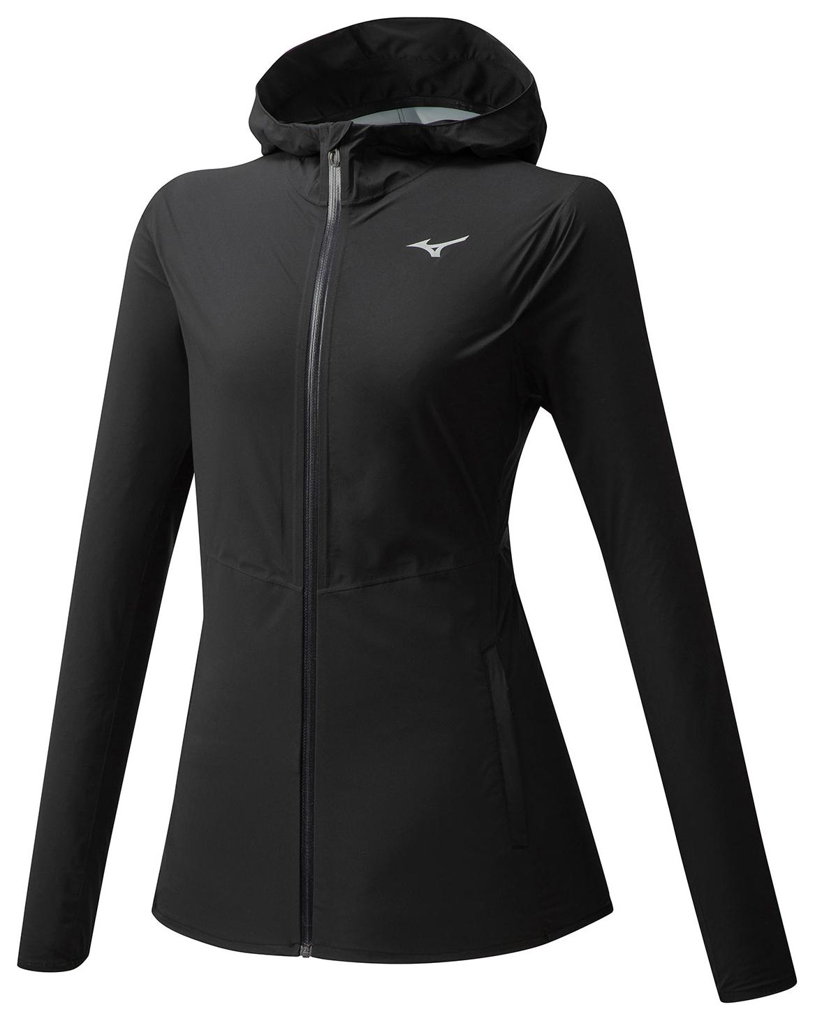 Куртка беговая Mizuno Waterproof 20K ER Jacket (W) черный