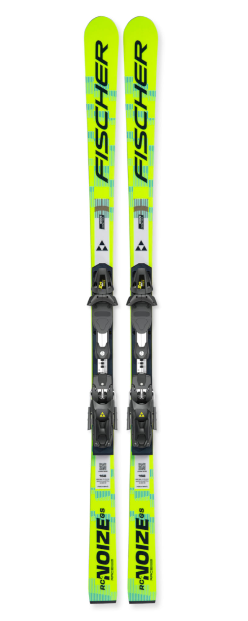 Горные лыжи с креплениями детские FISCHER RC4 Noize GS M-Plate