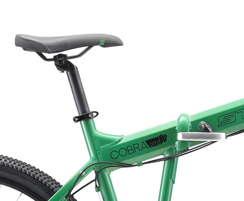 Велосипед Stark Cobra 27.2 D 2020 зелёный/черный